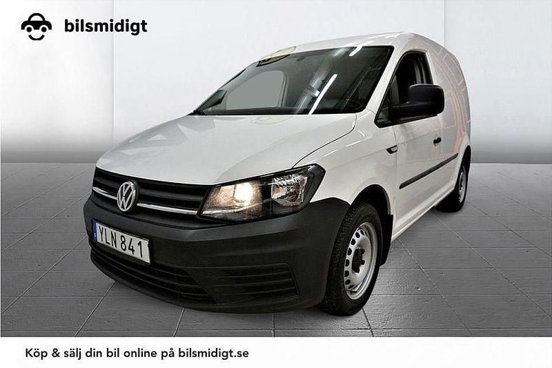 Begagnad VW Caddy 84 HK (61 kW) 2017 Vit Minibuss