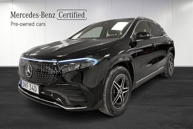 Svart Begagnad 2023 Mercedes EQA300 Advanced SUV | 499 000 kr (Lite dyr) - Bild 1/4