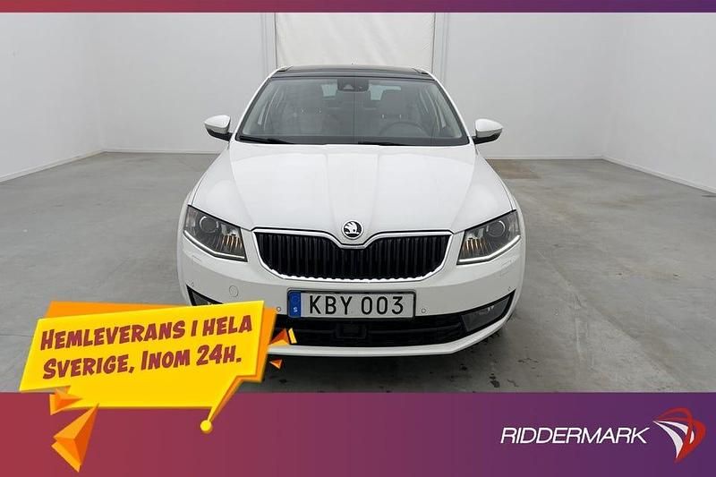 Begagnad Skoda Octavia 110 HK (80 kW) 2015 Vit Halvkombi