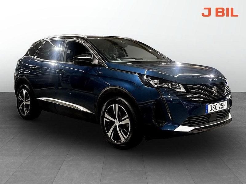 Blå Begagnad 2024 Peugeot 3008 GTi SUV | 284 900 kr (Marknadspris) - Bild 1/3