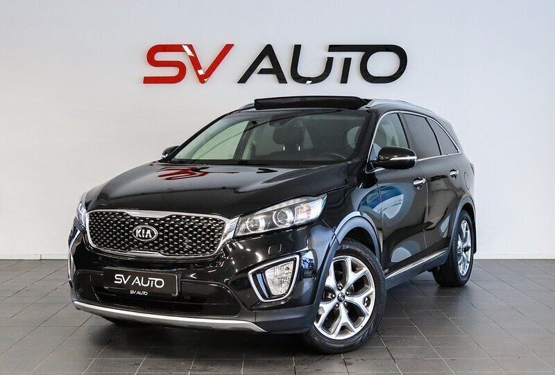 Svart Begagnad 2015 Kia Sorento SUV | 174 900 kr (Marknadspris) - Bild 1/4