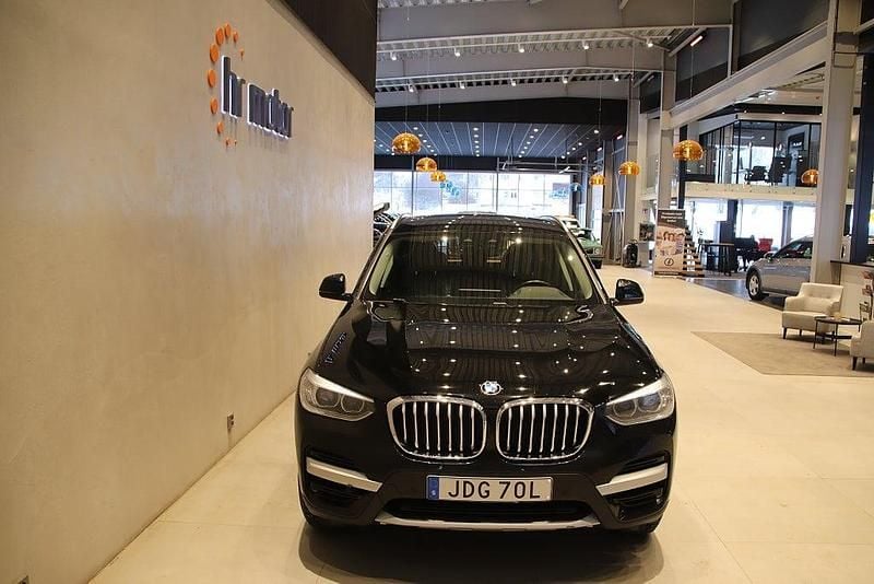 Begagnad BMW X3 184 HK (135 kW) 2021 Svart SUV
