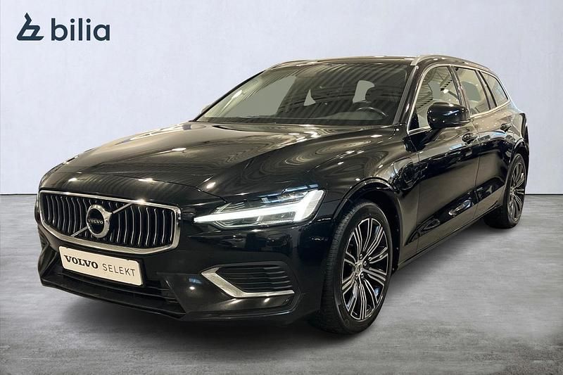 Svart Begagnad 2020 Volvo V60 Inscription Kombi | 269 900 kr (Bra pris) - Bild 1/3