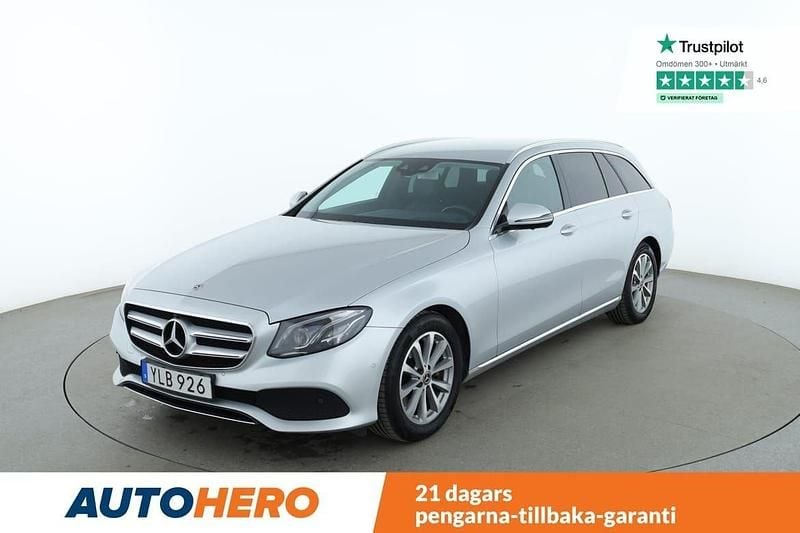 Silver Begagnad 2017 Mercedes E250 Avantgarde Kombi | 262 000 kr - Bild 1/4