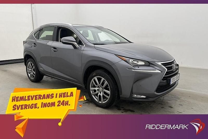 Grå Begagnad 2015 Lexus NX300h Business Edition SUV | 174 900 kr (Marknadspris) - Bild 1/3