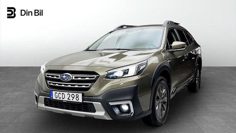 Grön Begagnad 2023 Subaru Outback SUV | 369 000 kr (Bra pris) - Bild 1/4
