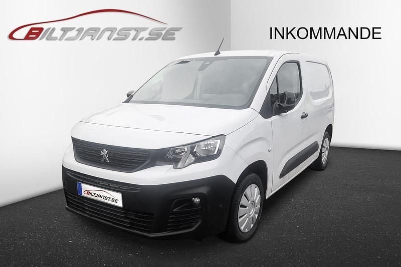 Vit Begagnad 2023 Peugeot Partner Van | 249 875 kr (Dyr) - Bild 1/4
