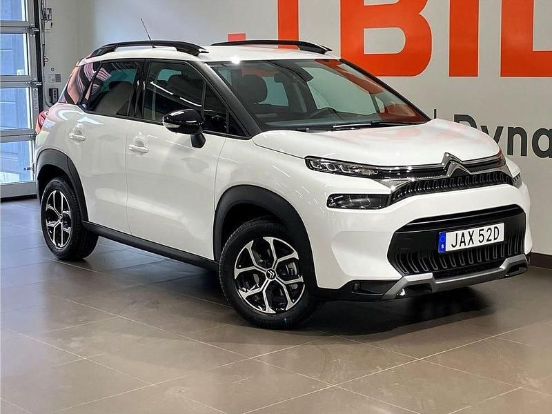 Vit Begagnad 2024 Citroën C3 Aircross PureTech SUV | 239 900 kr (Dyr) - Bild 1/4