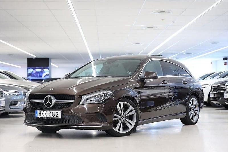 Begagnad Mercedes CLA250 211 HK (155 kW) 2018 Brun Sedan