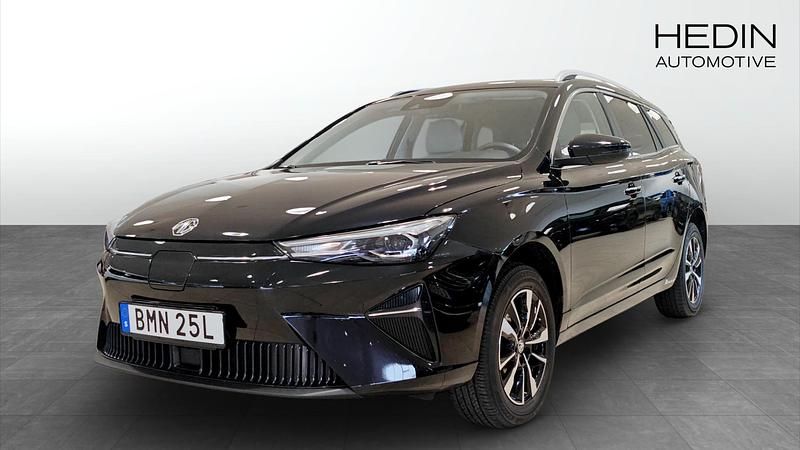 Svart (black) Begagnad 2022 MG MG5 EV Comfort Kombi | 224 900 kr - Bild 1/4