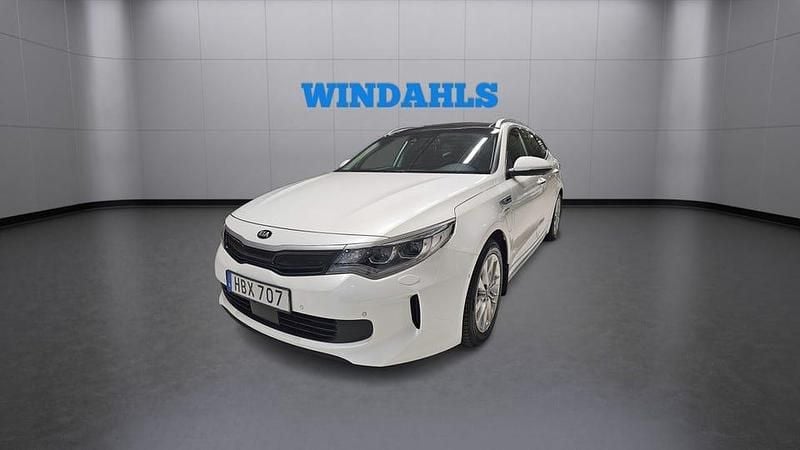 Vit Begagnad 2018 Kia Optima Advance Kombi | 139 000 kr (Marknadspris) - Bild 1/4