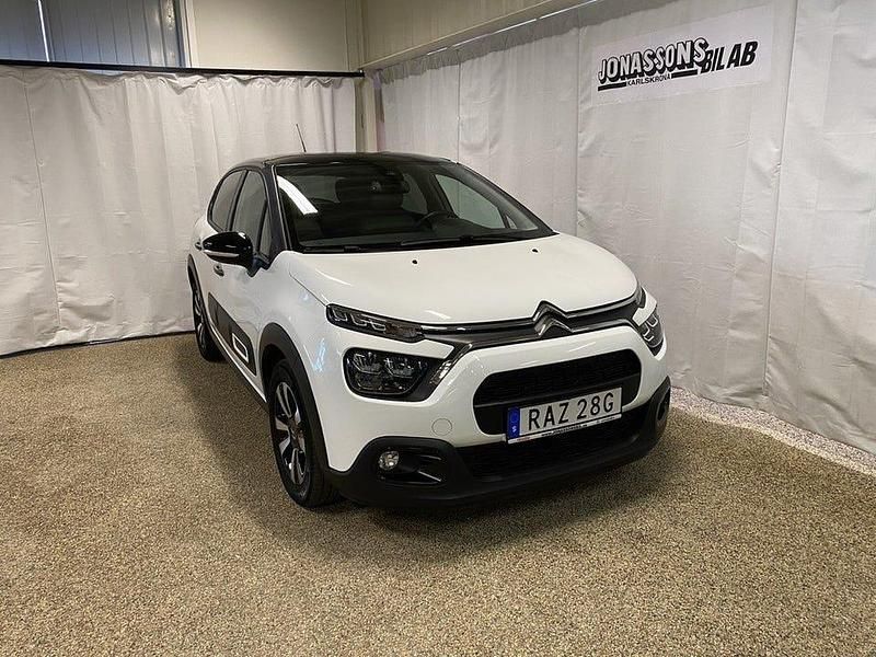 Begagnad Citroën C3 PureTech 110 HK (80 kW) 2023 Vit Halvkombi