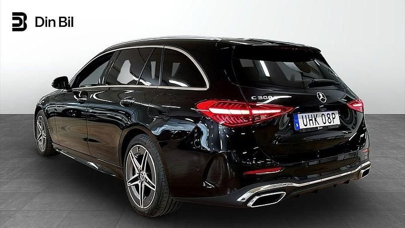 Begagnad Mercedes C300e AMG line 204 HK (150 kW) 2022 Svart Kombi