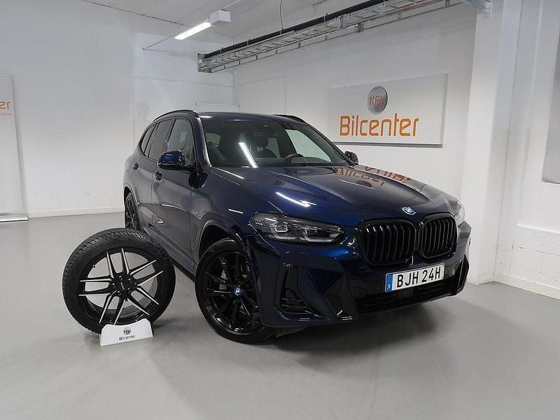 Blå Begagnad 2022 BMW X3 M Sport SUV | 419 900 kr (Bra pris) - Bild 1/3