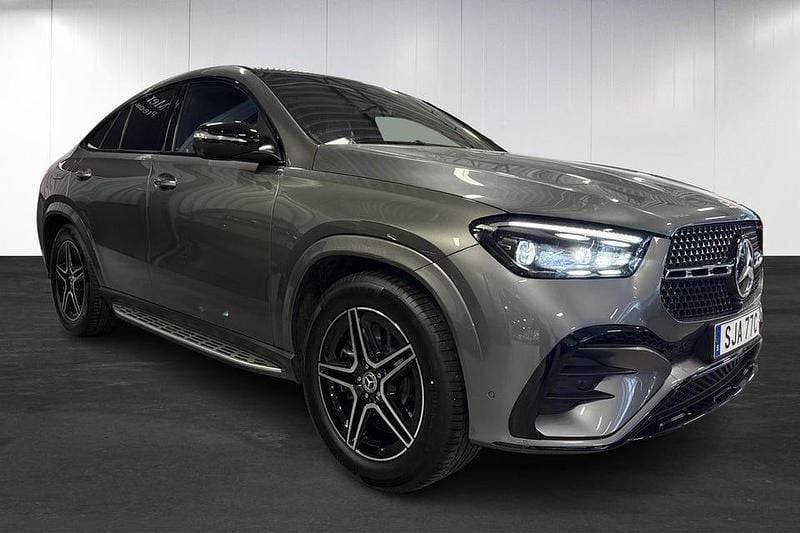Begagnad Mercedes GLE350 AMG line 333 HK (244 kW) 2024 Grå Sportkupé