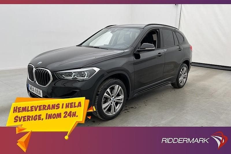 Svart Begagnad 2019 BMW X1 Sport Line SUV | 259 800 kr (Marknadspris) - Bild 1/3