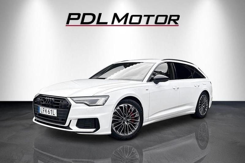 Vit Begagnad 2020 Audi A6 S-Line Kombi | 389 900 kr (Lite dyr) - Bild 1/4