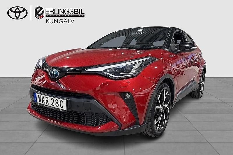 Röd Begagnad 2021 Toyota C-HR Edition SUV | 264 900 kr (Marknadspris) - Bild 1/3