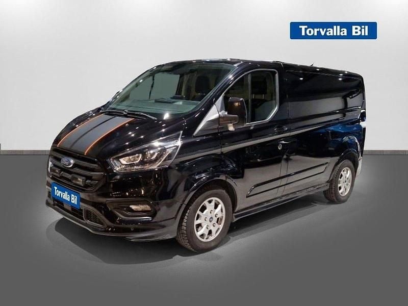Svart Begagnad 2021 Ford Transit Custom Van | 259 900 kr (Bra pris) - Bild 1/3