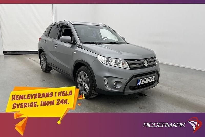 Mörkgrå Begagnad 2017 Suzuki Vitara GL SUV | 189 800 kr (Marknadspris) - Bild 1/3