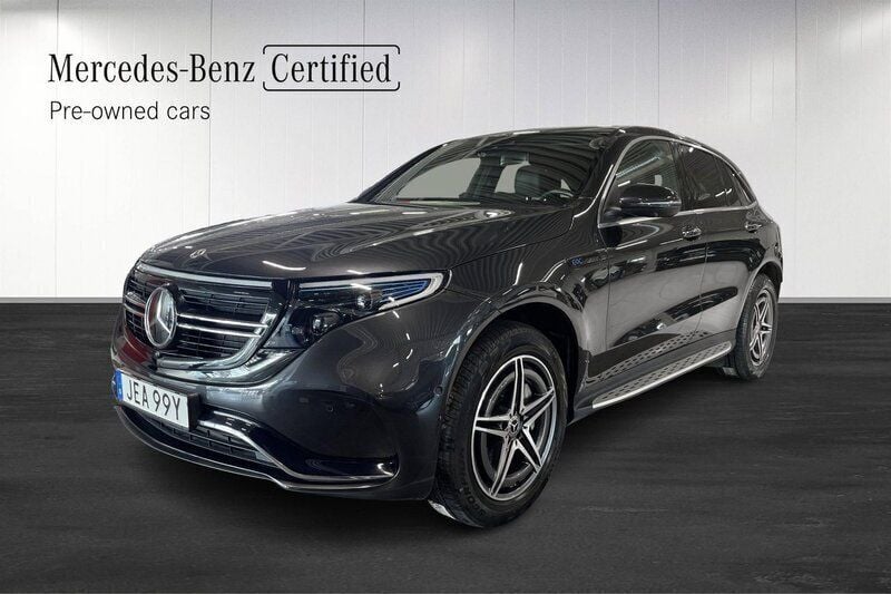 Grå Begagnad 2020 Mercedes EQC400 AMG SUV | 529 000 kr (Dyr) - Bild 1/4