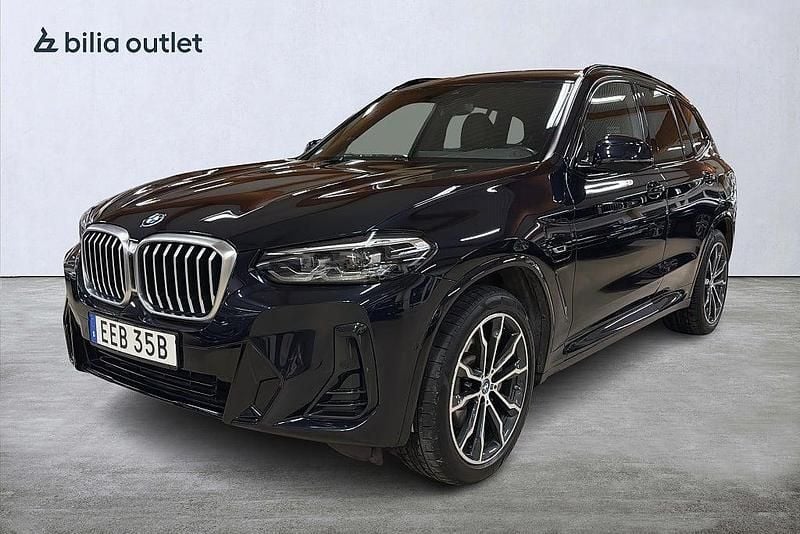 Svart Begagnad 2021 BMW X3 M Sport SUV | 474 900 kr (Dyr) - Bild 1/3