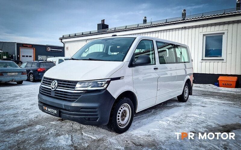 Vit Begagnad 2023 VW T6.1 Van | 439 800 kr (Marknadspris) - Bild 1/4