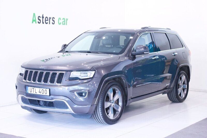 Grå Begagnad 2014 Jeep Grand Cherokee SUV | 139 000 kr (Marknadspris) - Bild 1/4