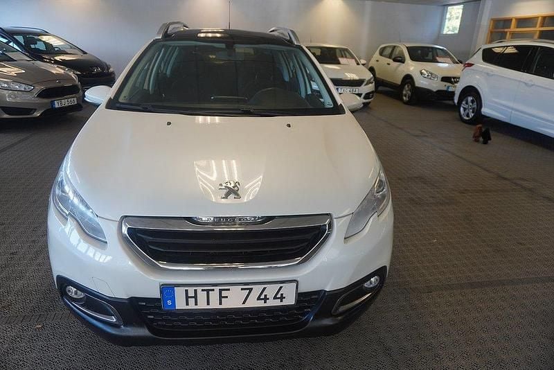 Vit Begagnad 2015 Peugeot 2008 SUV | 79 000 kr (Marknadspris) - Bild 1/4