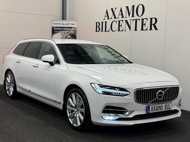 Vit Begagnad 2016 Volvo V90 Inscription Kombi | 254 900 kr (Marknadspris) - Bild 1/4
