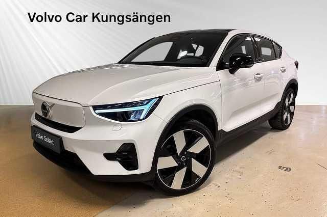 Vit Begagnad 2022 Volvo C40 Single Motor SUV | 359 900 kr (Marknadspris) - Bild 1/3