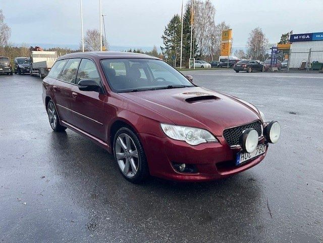 Röd Begagnad 2008 Subaru Legacy Kombi | 19 900 kr (Superpris) - Bild 1/4