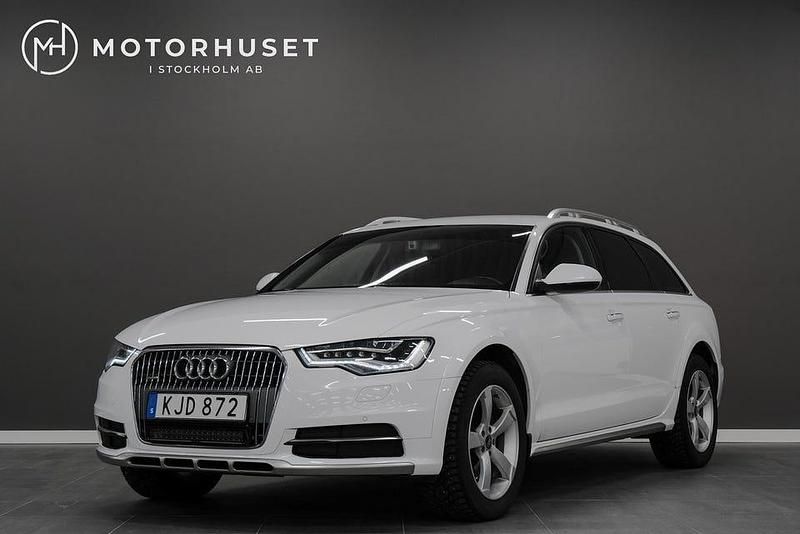 Vit Begagnad 2014 Audi A6 Allroad Kombi | 169 900 kr (Marknadspris) - Bild 1/4