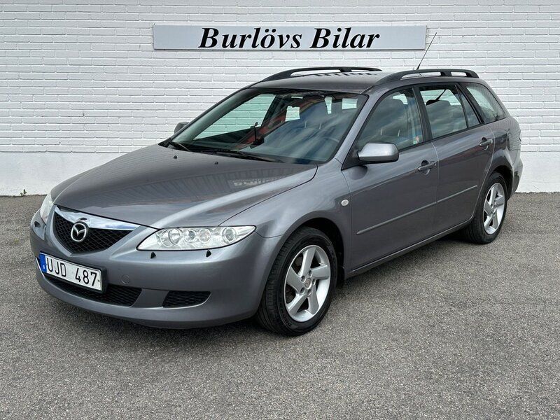 Vit Begagnad 2004 Mazda 6 Kombi | 18 800 kr - Bild 1/4
