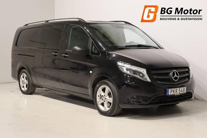Svart Begagnad 2017 Mercedes Vito Van | 179 900 kr - Bild 1/3