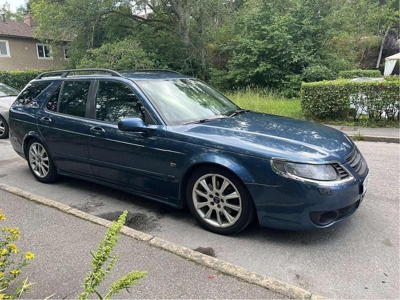 Blå Begagnad 2008 Saab 9-5 Kombi | 22 000 kr (Marknadspris) - Bild 1/4