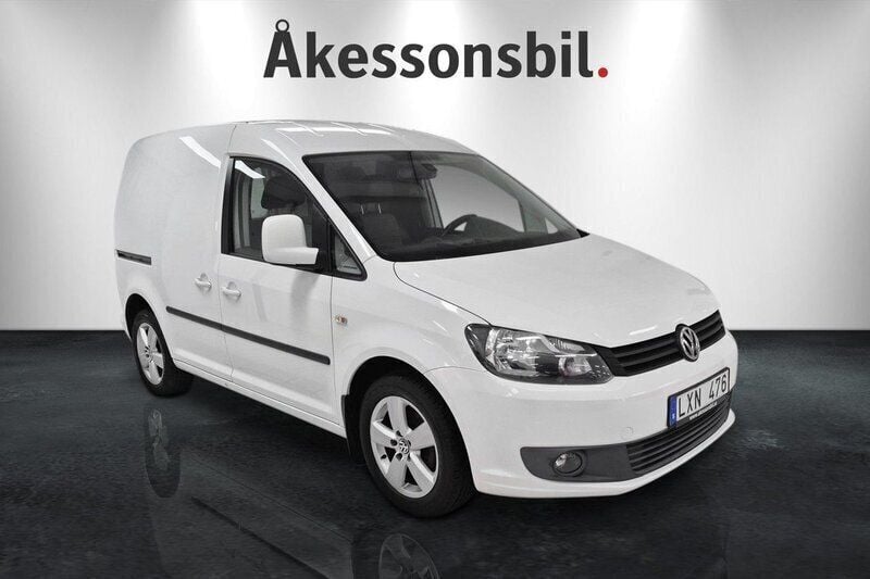 Vit Begagnad 2012 VW Caddy Minibuss | 79 000 kr (Dyr) - Bild 1/4