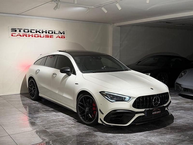 Begagnad 2021 Mercedes CLA45 AMG AMG Kombi | 409 900 kr (Superpris) - Bild 1/4