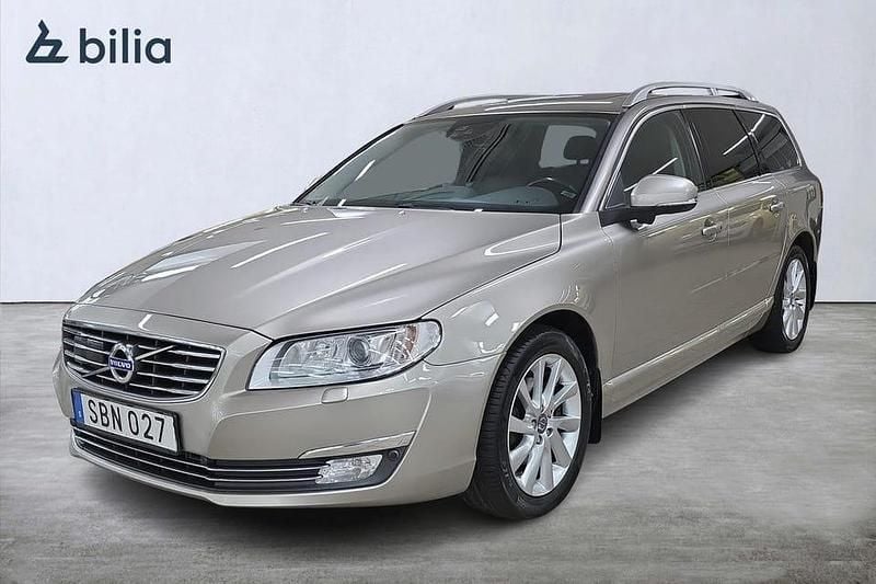 Brun Begagnad 2014 Volvo V70 Business Edition Kombi | 149 000 kr (Marknadspris) - Bild 1/3