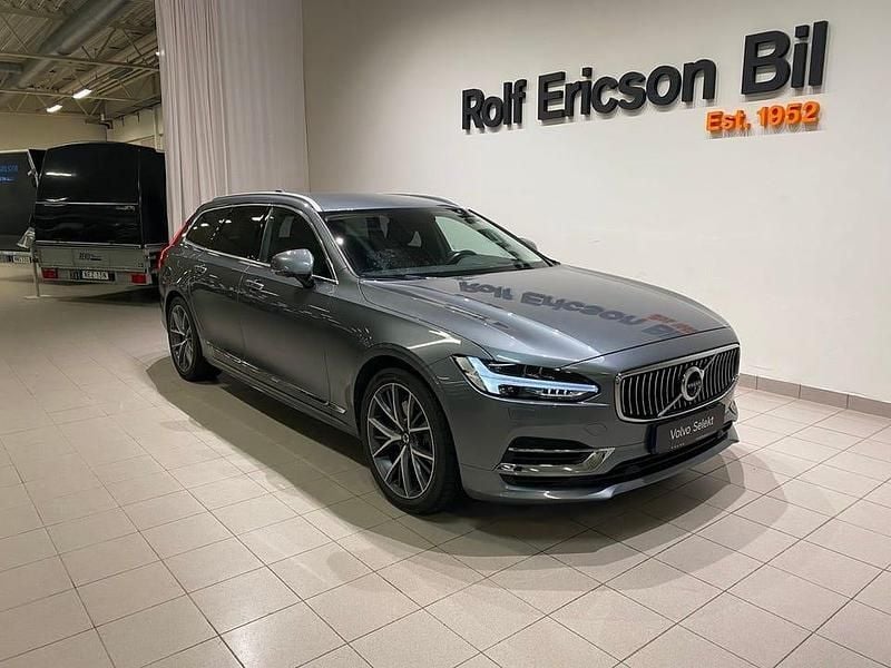 Grå Begagnad 2020 Volvo V90 Inscription Kombi | 319 500 kr (Bra pris) - Bild 1/4