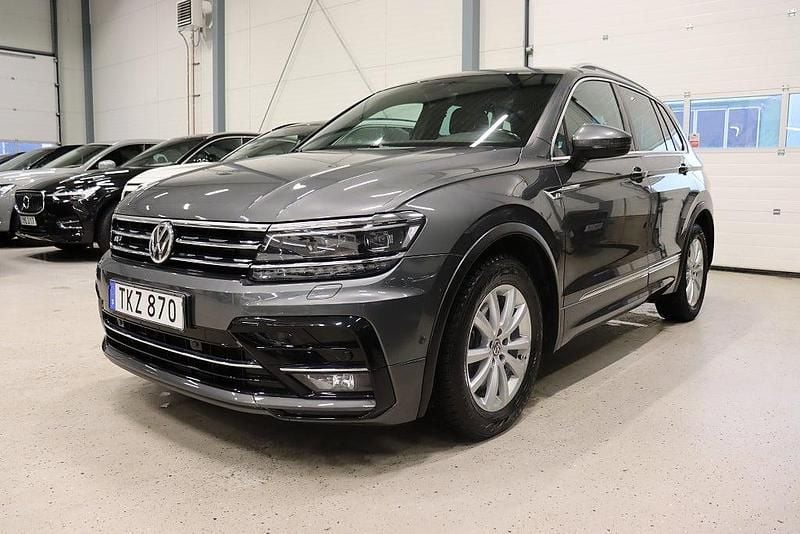Begagnad VW Tiguan GT 190 HK (139 kW) 2018 Grå SUV