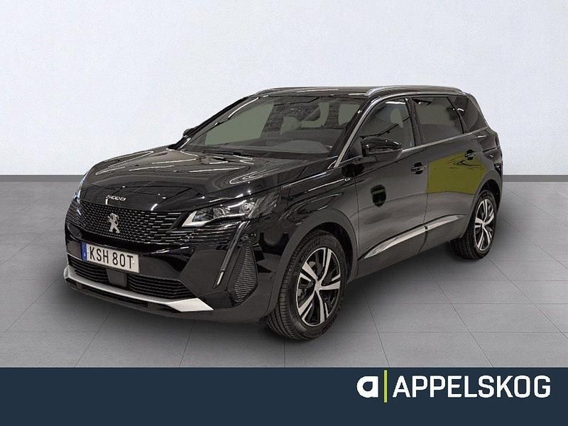 Svart Begagnad 2023 Peugeot 5008 GT Minibuss | 319 900 kr (Marknadspris) - Bild 1/4