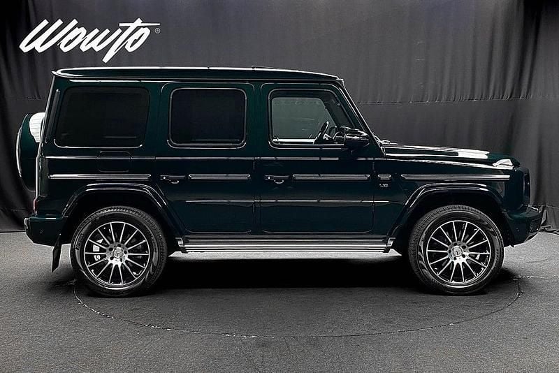 Begagnad Mercedes G500 AMG 421 HK (309 kW) 2019 Mörkgrön (obsidian svart metallic) SUV