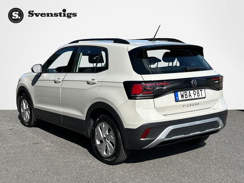 Begagnad VW T-Cross Life 95 HK (69 kW) 2023 Ljusgrå (ascot grey) SUV