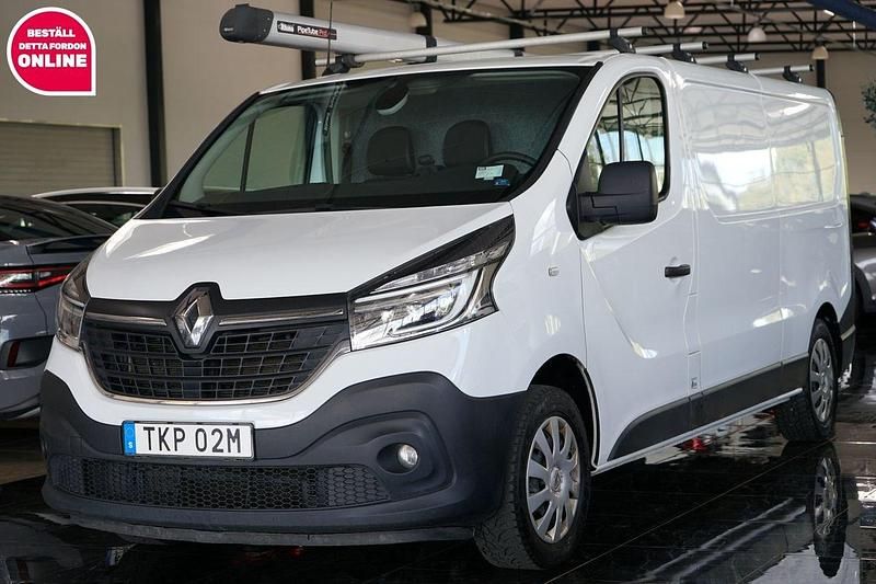 Vit Begagnad 2021 Renault Trafic Van | 209 500 kr (Marknadspris) - Bild 1/4