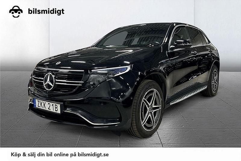 Svart Begagnad 2022 Mercedes EQC400 AMG SUV | 498 900 kr (Lite dyr) - Bild 1/3