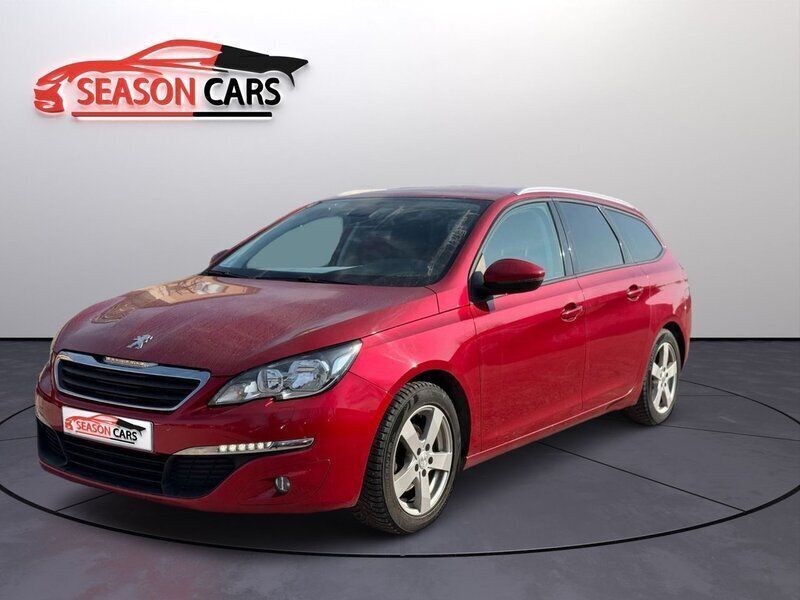 Röd Begagnad 2015 Peugeot 308 Active Kombi | 79 900 kr (Marknadspris) - Bild 1/4