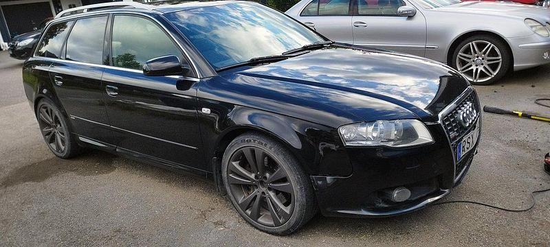 Svart Begagnad 2007 Audi A4 Sport Kombi | 8 000 kr (Bra pris) - Bild 1/4