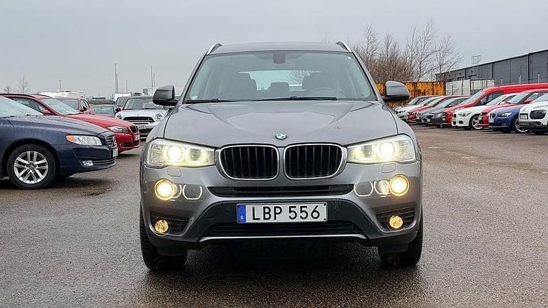 Begagnad BMW X3 191 HK (140 kW) 2015 Grå SUV