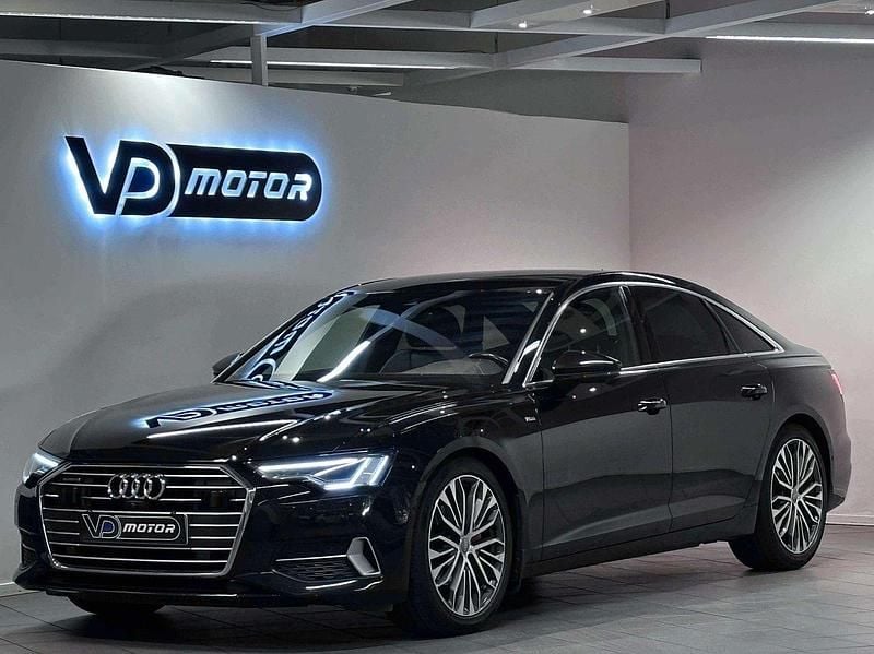 Svart Begagnad 2019 Audi A6 S-Line Sedan | 359 700 kr (Lite dyr) - Bild 1/4